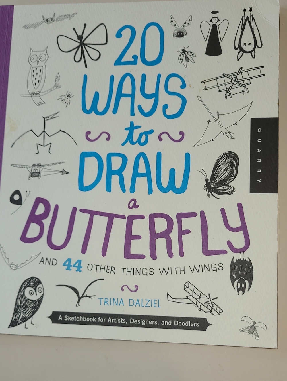 Trina Dalziel 20 Ways to Draw a Butterfly plus Sketchbook